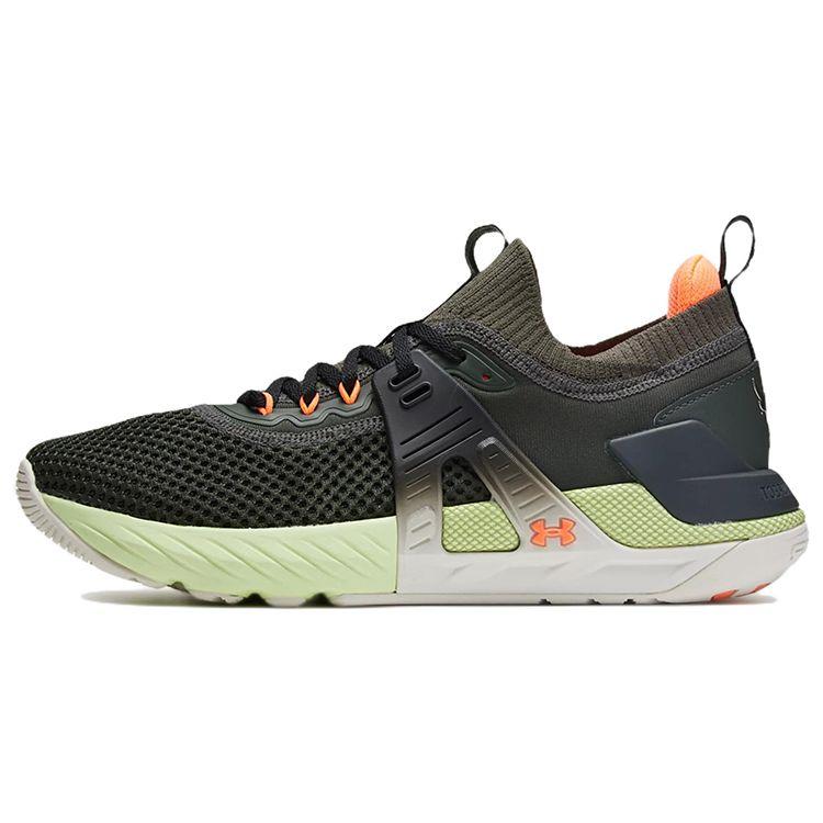 

Under Armour Men s Project Rock 4 Mana Baroque Green Pale Olive Training Shoes 3025940-304 42