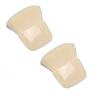 Mini Makeup Brush Soft Bristles Portable Small Loose Powder Brush for Blush Foundation 2pcs