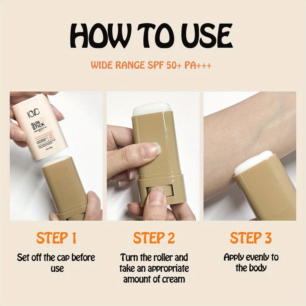 Opalovací krém SPF 50+ na obličej Ochrana před sluncem Péče o pleť Dvojitá tuba Víceúčinkový Pa+++ Opalovací krém na obličej Sluneční blokátor