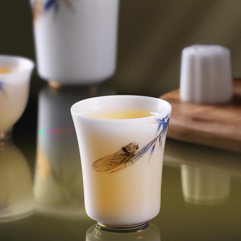 Ice Jade Ceramic Tea Master Cup
