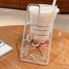 Beautiful Butterfly Pattern Clear Case For Samsung S24 FE S23 S22 Ultra A55 A54 A35 A34 A14 Lens Protection Shockproof Soft Transparent Phone Cover