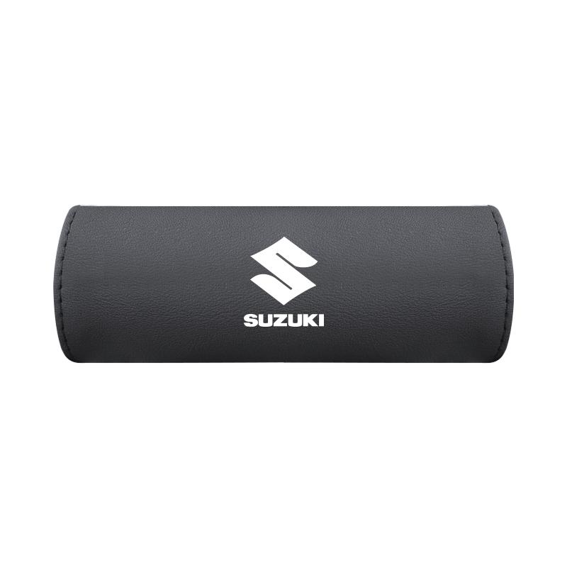 Leather Car Roof Handle Protective Cover Interior Styling For Suzuki Vitara Jimny Samurai Swift Baleno Ignis Alto Splash Kaiser