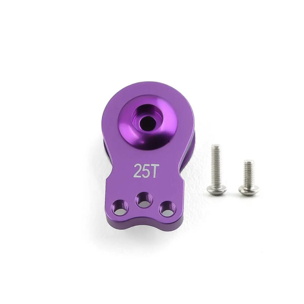 NEW 25T CNC Aluminum Alloy Steering Servo Swing Arm Horn For 1/8 1/10 RC Crawler Car Boat
