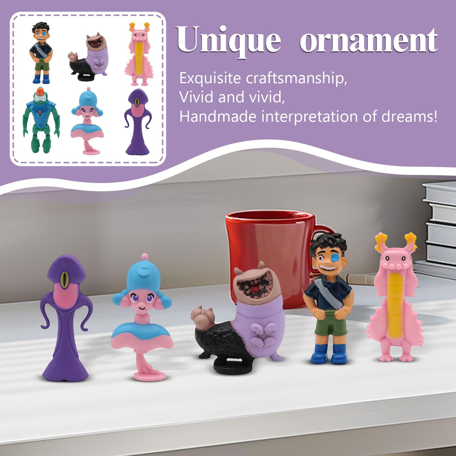 

Креативные украшения для рабочего стола, игрушки и милые куклы One Size