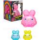 Hot Cute Easter Bunny Squishy Toy Jelly Rabbit Stress Relief Squeeze Toy Soft Decompression Fidget Toy Easter Party Gift