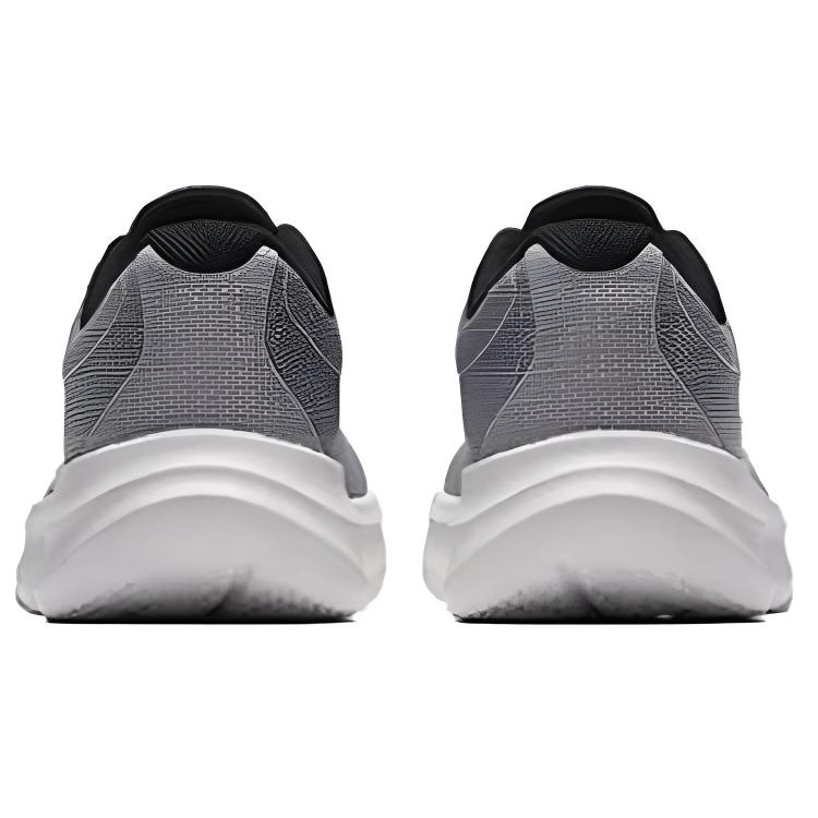 Anta Serie Corsa Semplici Comode Resistenti Traspiranti Leggere Scarpe Basse da Sprint Uomo Sneakers Grigio Piccione Nero 912545505-3