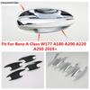 Chrome / Carbon Fiber Door Handle Bowl Cover Trim ABS Accessories For Mercedes Benz A Class W177 A180 A200 A220 A250  - 2024