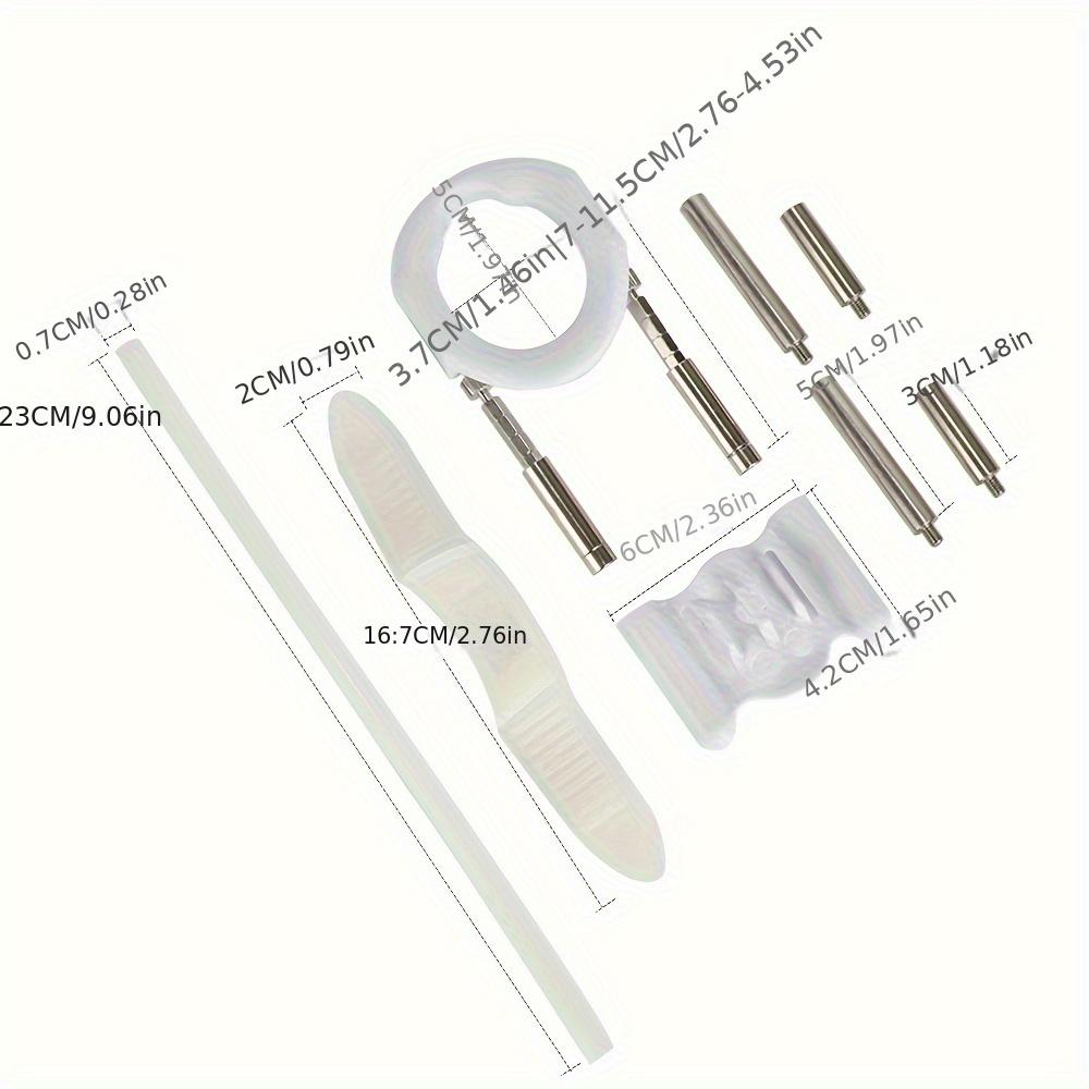 Massage Men'S Bracket Kit,Male Stretching Bracket Kit For Private Part, Adjustable Wearable Size Men Support Traction Extender Set Improbe Performance
