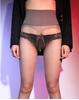 Born Silky Pánské bezešvé punčochy s pouzdrem na penis - Plus Size