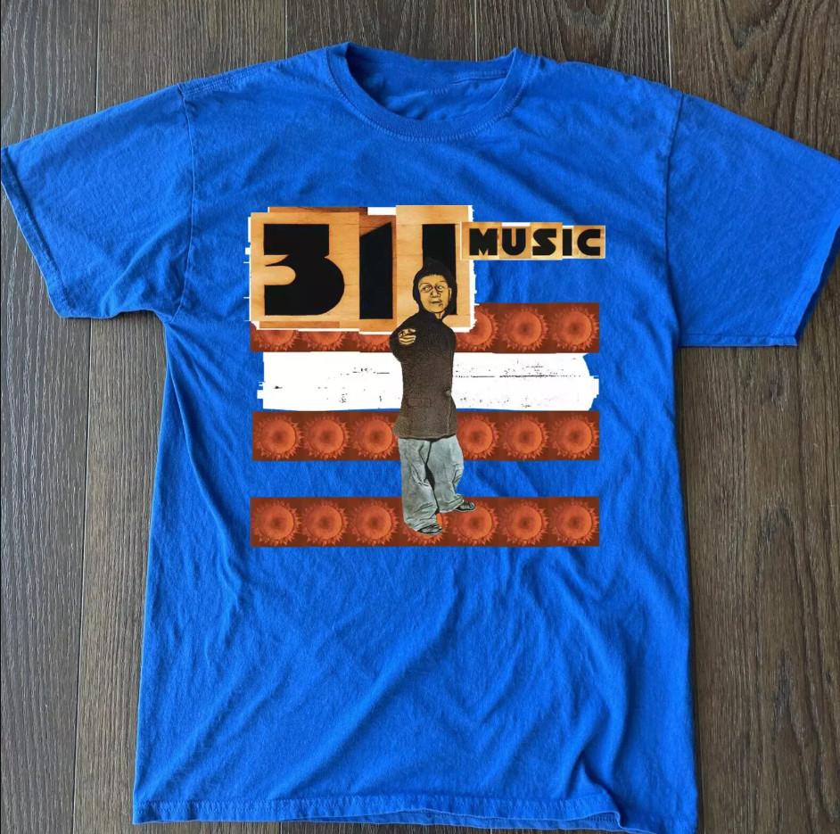 

311 Band Gift For Fan Short Sleeve T-shirt size S-5XL Unisex T-Shirt M