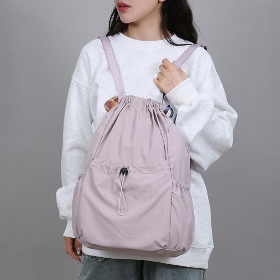 Kordelzug Turnbeutel Faltbare Sporttasche mit Verstellbaren Schultergurten Wasserdicht Schwimmen