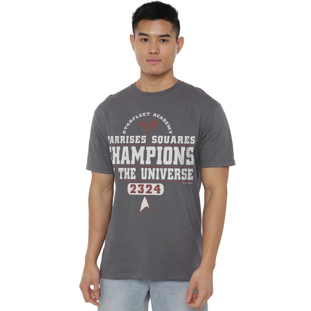 Star Trek Champions T-Shirt S-4XL Charcoal S