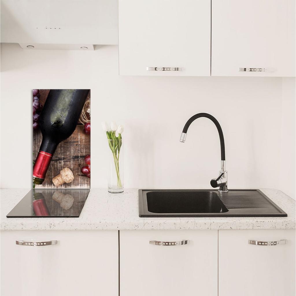 GLAS-SCHNEIDEBRETT 30x52 Wein