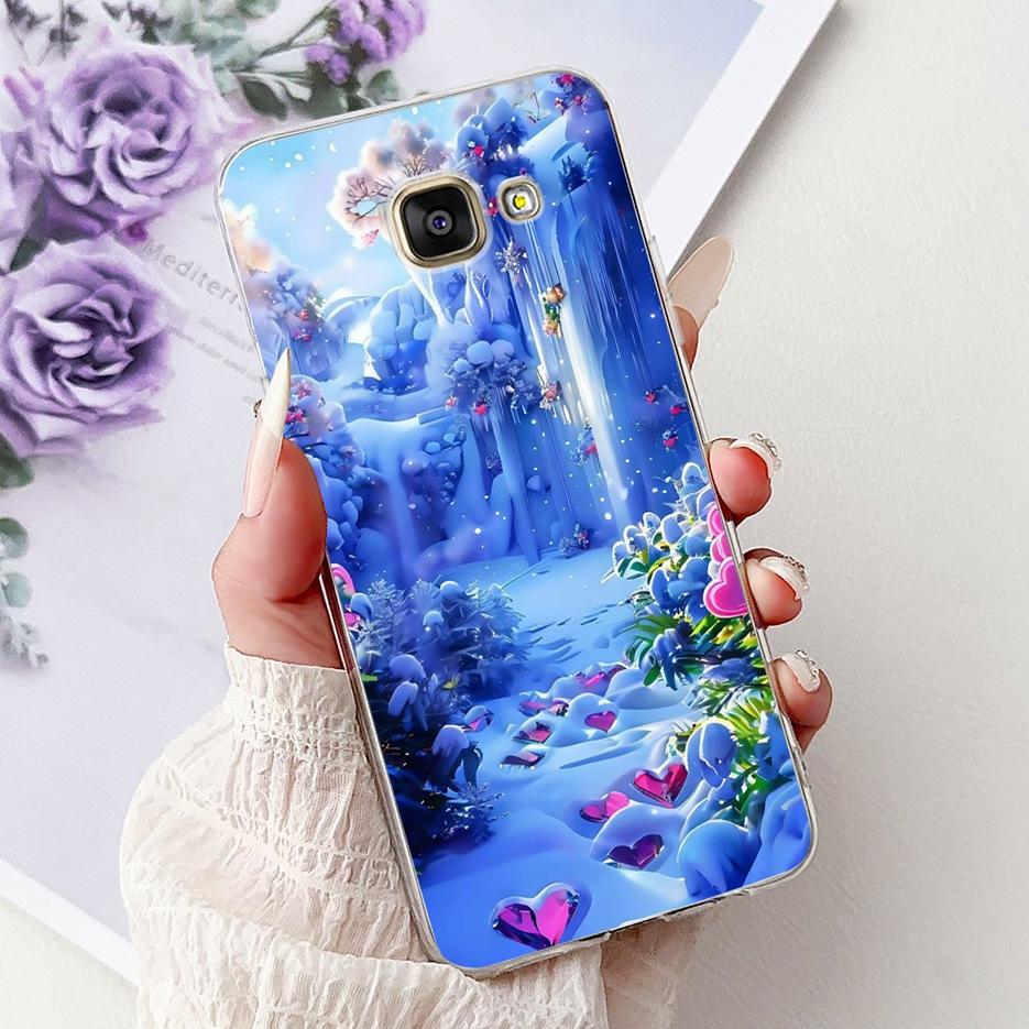For Samsung Galaxy A5 2016 2017 Case New Luxury Painted Cover Soft Silicone Phone Case For Samsung A5 2017 2016 A510F A520F Bags