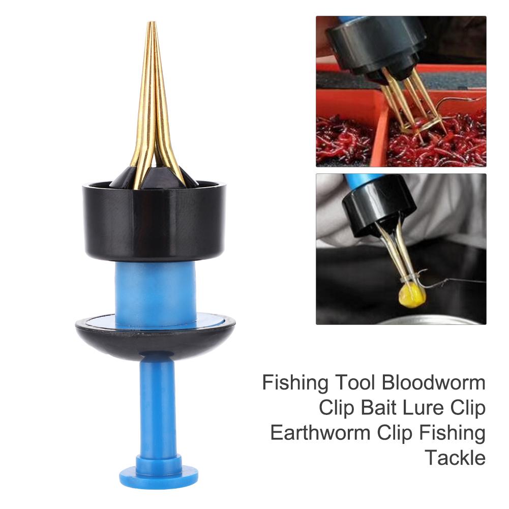 Fishing Tool Bloodworm Clip Bait Lure Clip Earthworm Clip Fishing Tackle