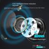 LX1 Motorcycle Half Headset Bluetoothcompatible5.3 Headphone Wireless Waterproof Handsfree For Motorbike Earphone