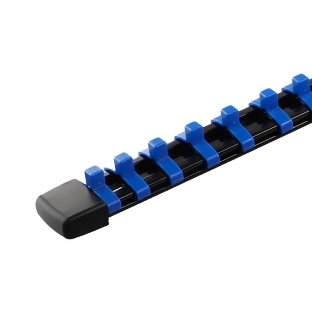 3pcs Wrench Holders Traight Plastic Socket Wrench Organizer Rail Bracket Repair Tools Wall Socket Wrenches Storage Tools