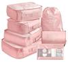 Travel Storage 7-Piece Set: Clothing Organizers for Suitcase