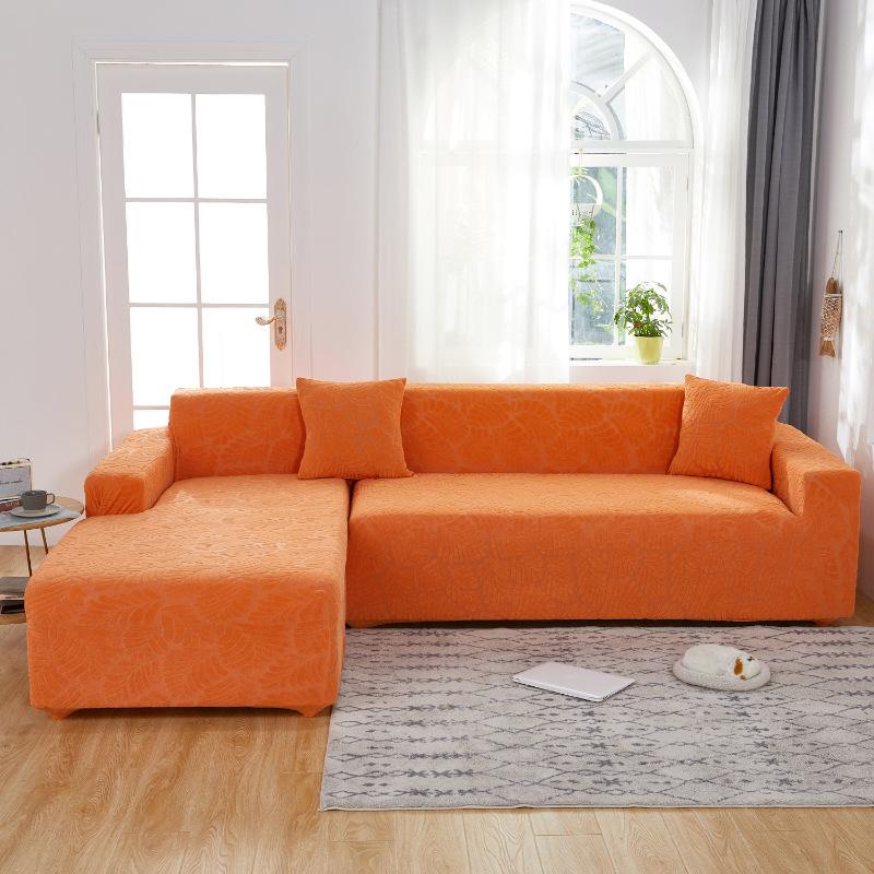 Stretch Sofa Cover Modern Minimalist Full-Cover Solid Color Fabric Sofa Cover Towel Full Cover Non-Slip Sofa Cover