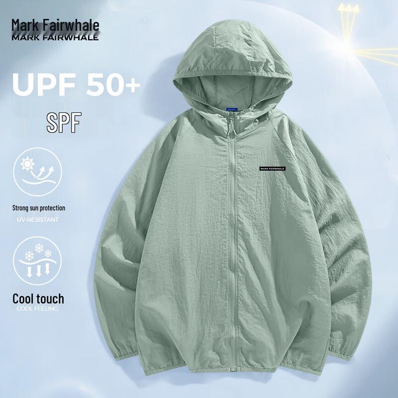 Mark Fairwhale Men's Ice Silk UPF50+ Hooded Sun Protection Jacket