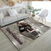 Kw Heavy Trucks Personalized Name Floor Rug Office Rug Suitable for Living Rooms Foyer Outdoor Hallway Anti-slip Rug Anime Office Decor