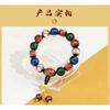 Handmade Glass Bead Bracelet Women Men Boho Spiritual Jewelry With Ash Gray Beads 17 12mmStyle