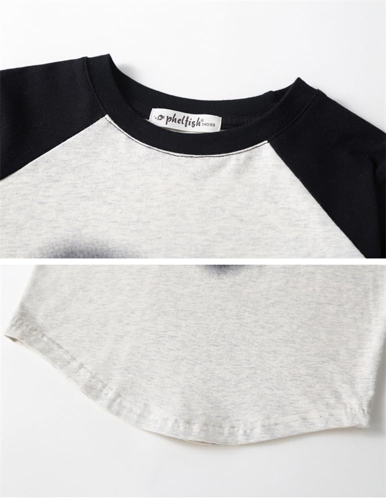 Roupas Conjunto de 2 peças Meninas Juniores Configuração Meninas Moletons Manga Longa Calças Esportivas Roupas Esportivas Moletons Conjunto Top e Bottom Roupas Infantis Elegantes 120