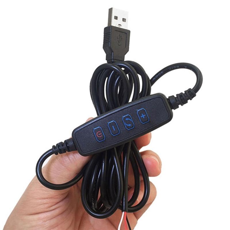 DC5V LED Dimmer Extension Cord Dimming Color Matching Extension Cable Dimming Controllers for LED Light, Ribbon Light