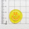 Ice Transparent Round Smiley Face DIY Accessories for Phone Cases, Hairpins & Magnets