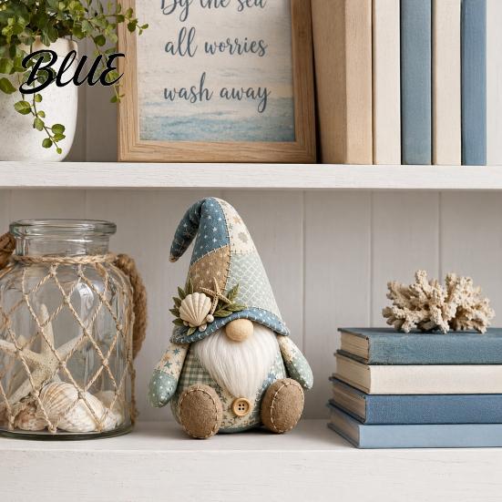 Kit de Costura Creativo Kit de Gnomo Patchwork DIY Proyecto Artesanal Navideño 3D para Principiantes Adultos Regalo Piezas de Tela Pre-cortadas