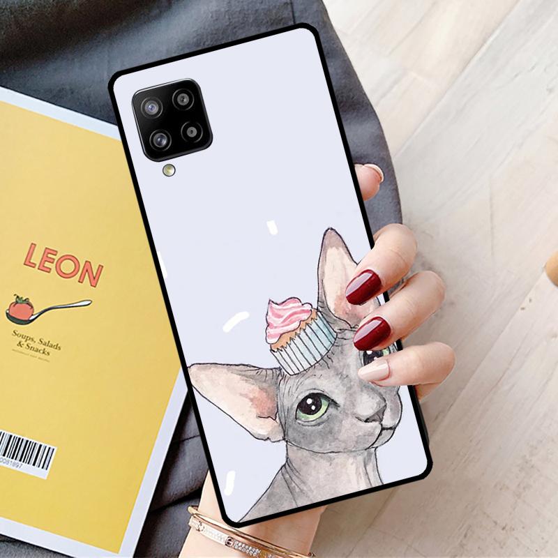 Sphynx Sphinx Cat For Samsung Galaxy A54 A14 A16 A26 A36 A56 A22 A32 A52 A55 A35 A05 A06 A15 A53 A33 A13 Case