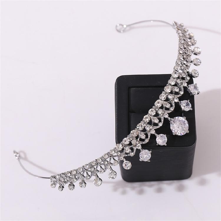 Crystal Crowns Tiaras Wedding Bridal Hair Jewelry Accessories Girl Woman Princess