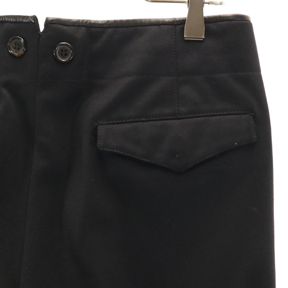 Prada Made In Italy Long Pants 46 Charcoal Black Women Used