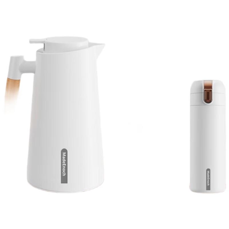 MadeEnoch Stainless Steel Portable Thermal Flask & Cup Set