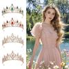 Alloy Crystal Headband Adjustable Wedding Hair Accessory Bridal Tiara Crown  Princess Cosplay