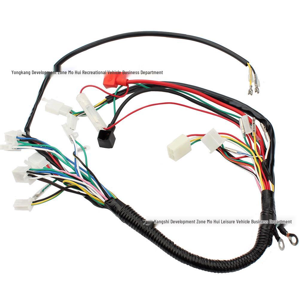 50-110CC ATV Quad Wiring Harness with Anti-theft Function