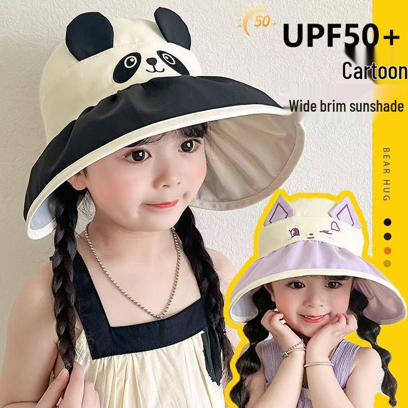 Kids' UV Protection Sun Hat: Spring & Summer Korean Style