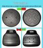 Anti-Static PU Foam Four-Hole Lab Stool Seat - Non-Slip, Durable, Mute Design for Students