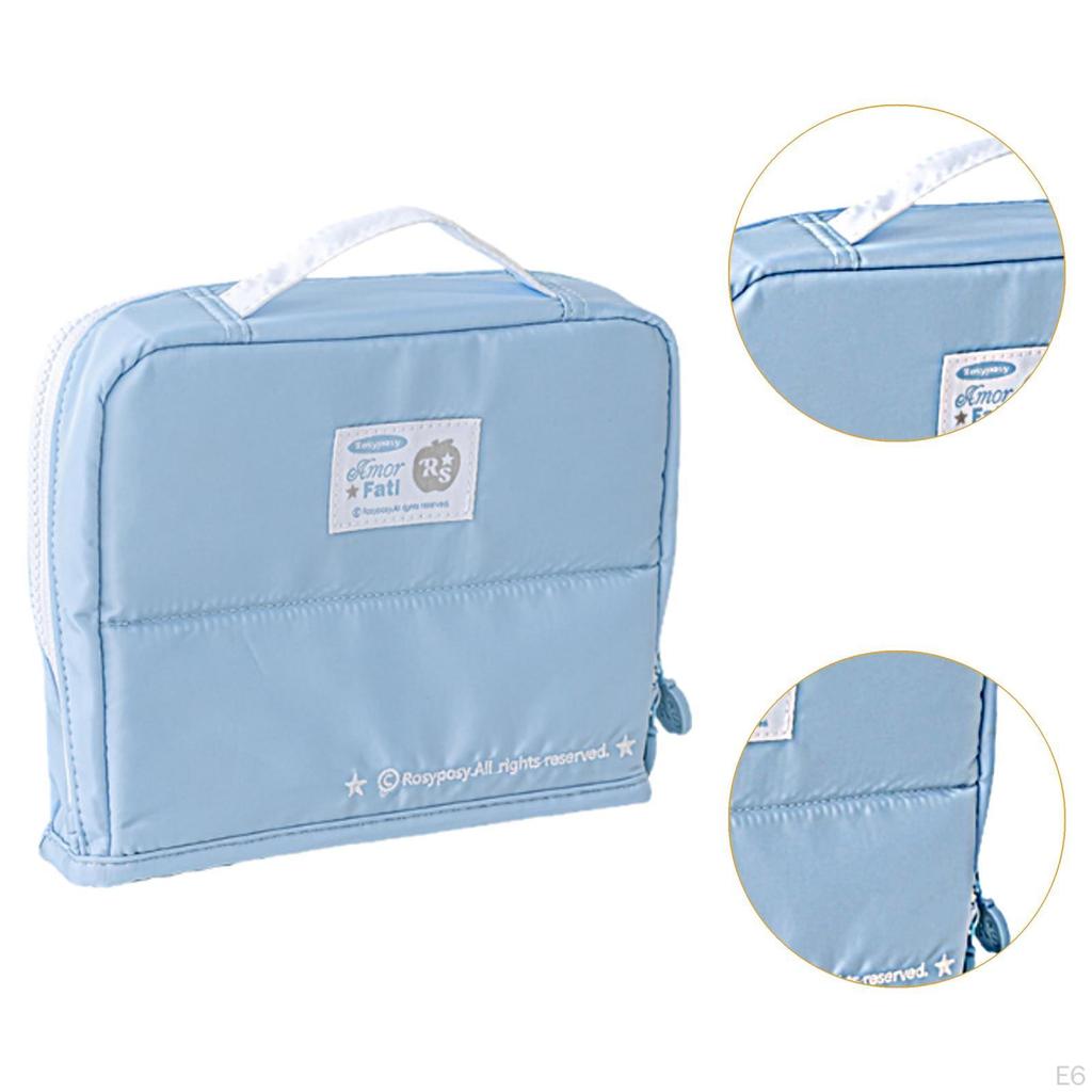Pencil Case Large Capacity Funny Creative Zipper Closure Portable Pen Bag Pouch for Office