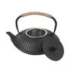 Cast Iron Teapot for Japanese Tea Preparation On Stovetop with Comfortable Grip