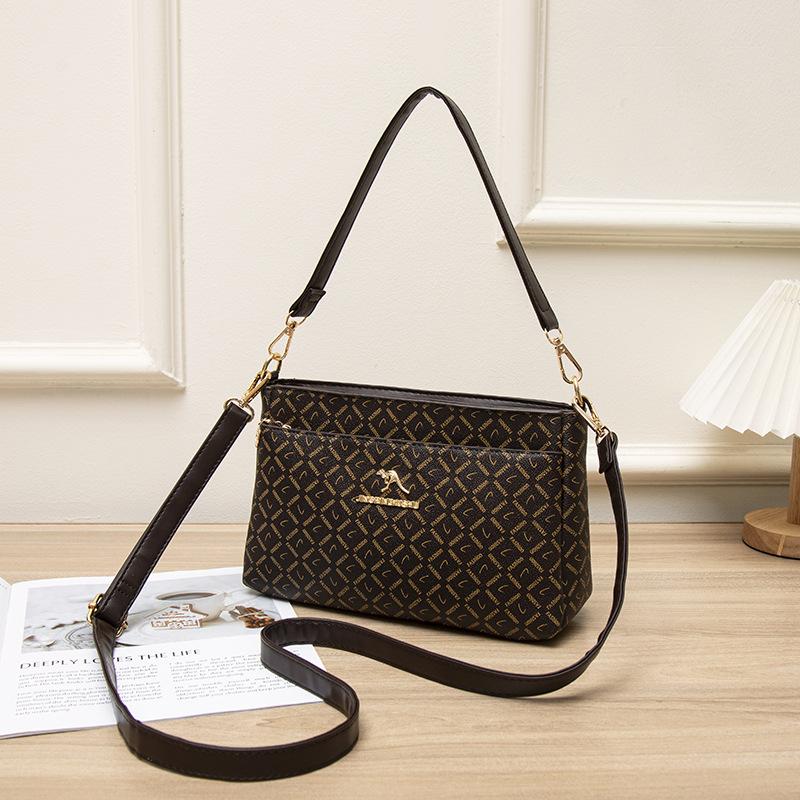 ew women's bag temperament simple handbag large-capacity printed shoulder messenger bag