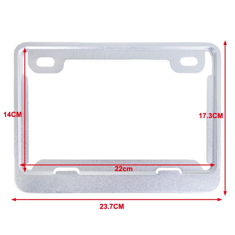 Motorcycle License Plate Frames Universal Aluminum License Plate Holder License Plate Holders Frame