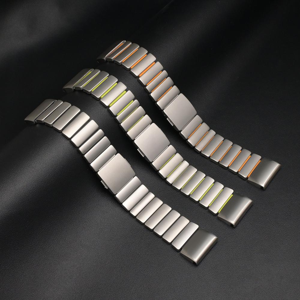26mm Titanium Band for Garmin Watch Enduro 3 2 Fenix 8 7X Pro 51mm Fenix 6X Luxury Man Strap for Garmin Tactix 7 Pro Watchband