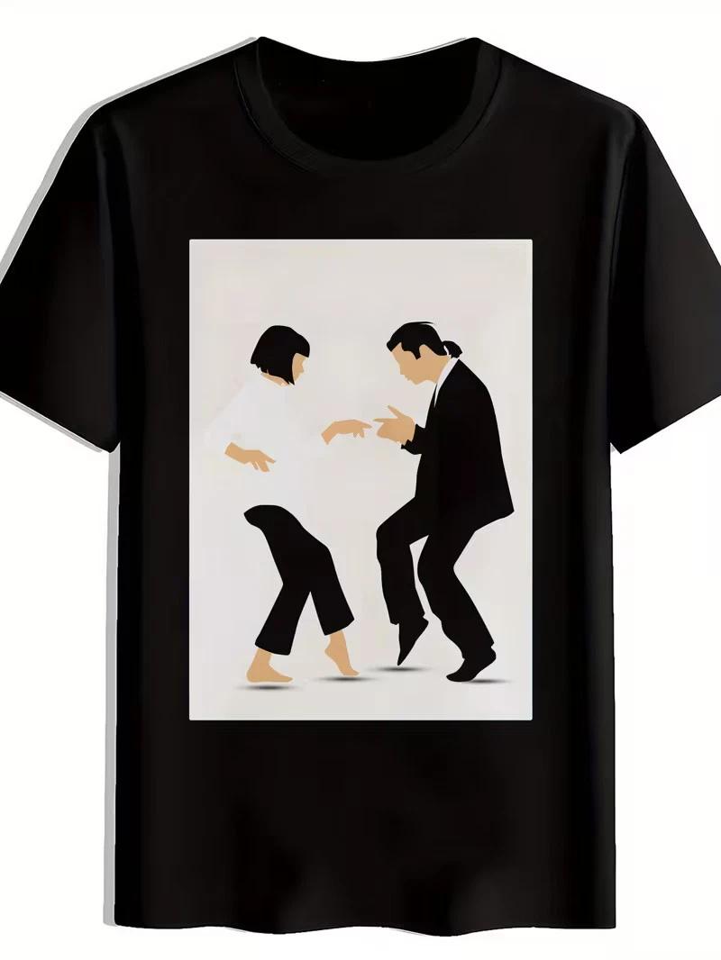 Disco Freaks Store Studio 54 Disco 007 Unisex T-Shirt - Black Small Retro Cartoo L