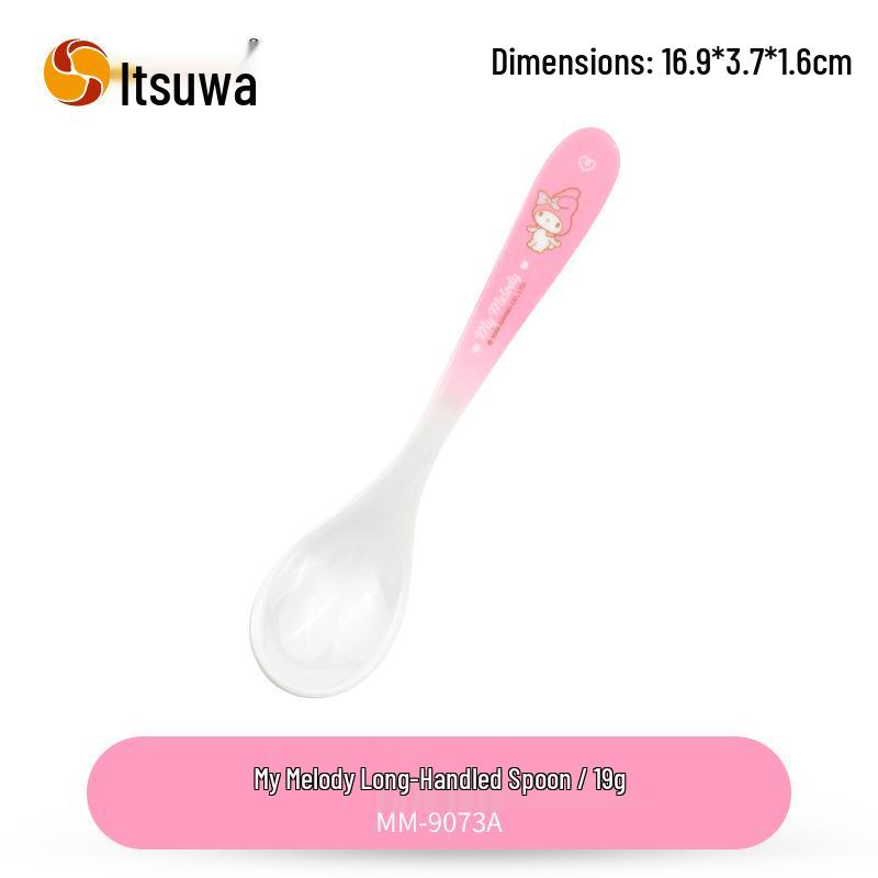 Wuhe Melody Cute Cartoon Tableware Set: Baby Bowl, Plate, and Spoon