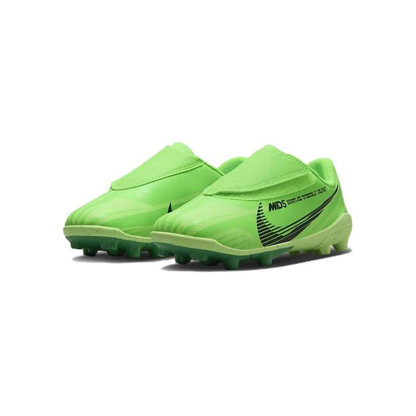 Nike Mercurial Vapor 15 Club Abrasion Resistant Breathable Low Top Toddler Shoes Green Kids' FJ7201-300