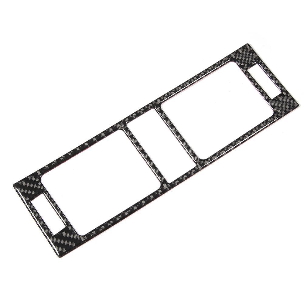 Carbon Fiber Center Console A C Air Vent Panel Trim Fit for Mercedes Benz C Class W204 05 12