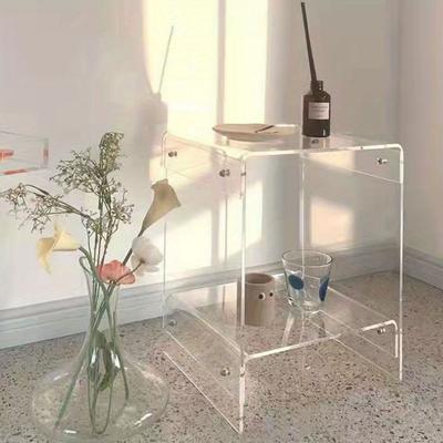 Acryl transparente Kante wenige Internet-Berühmtheiten einfacher Schlafzimmer Nachttisch nordischer Kaffeetisch Sofa wenige ins leichter Luxus sie