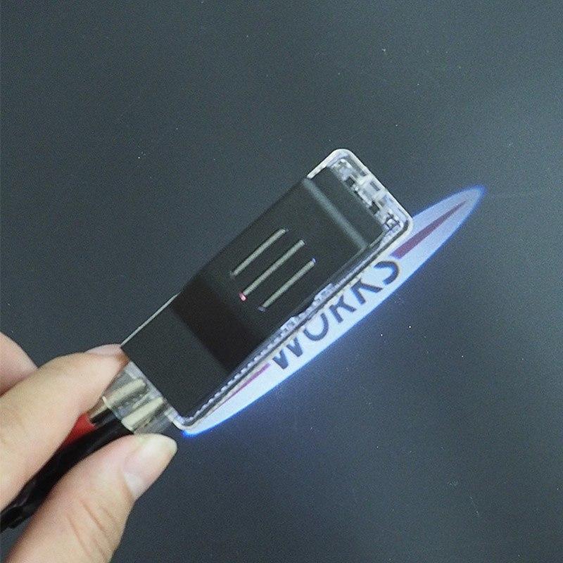 

2x Pour MINI Cooper Un S R53 R55 R57 R58 R59 R60 F55 F56 R52 Countryman Clubman LED De Porte de Voiture Logo Bienvenue Lumière Avertissement Lampe