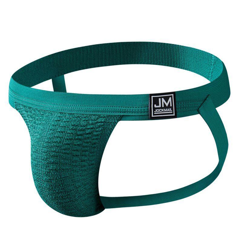 Men's Underwear Jockstrap Athletic Supporters Low Rise Stretch Performance Jock Strap Sexy Men Underwear Gay Underwear